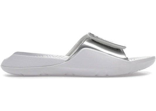 Jordan Hydro 7 Retro Slide White Silver