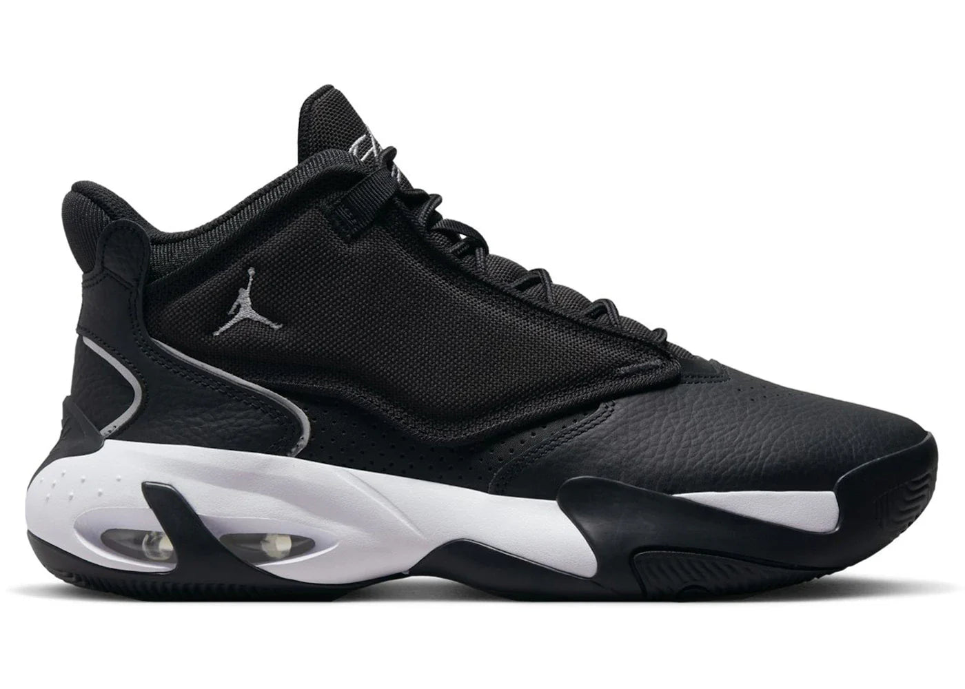 Jordan Max Aura 4 Black Metallic Silver
