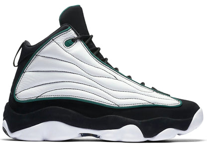 Jordan Pro Strong White Black Green