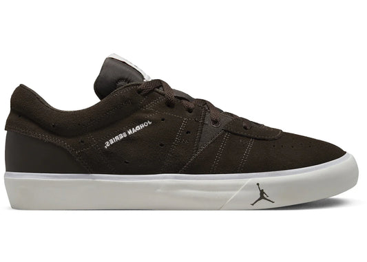 Jordan Series ES Dark Chocolate University Red White Sail