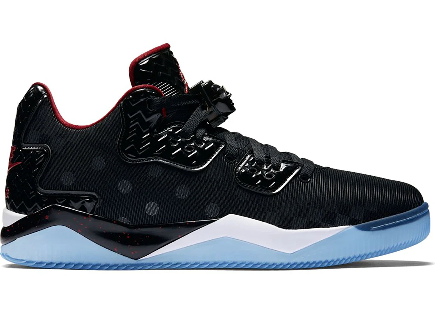 Jordan Spike Forty Low Polka Dots and Checkerboard Black