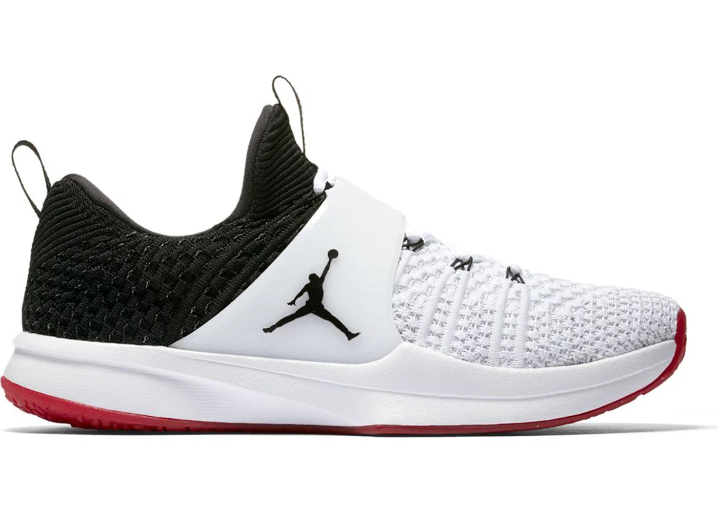 Jordan Trainer 2 Flyknit White Black Red