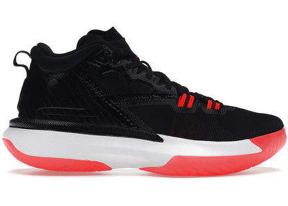 Jordan Zion 1 Black White Bright Crimson