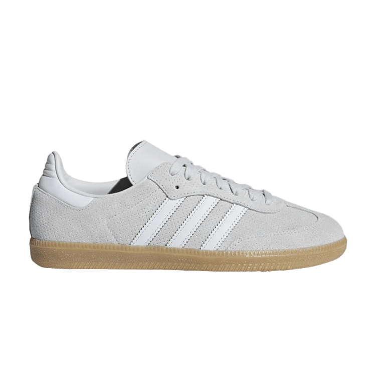 adidas Samba OG Grey Crystal White Gum (Women's)