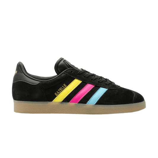 adidas Gazelle Black Multi Stripe