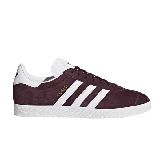 adidas Gazelle Maroon White-Gold Metallic