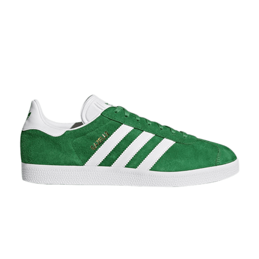 adidas Gazelle Green/White/Gold Metallic