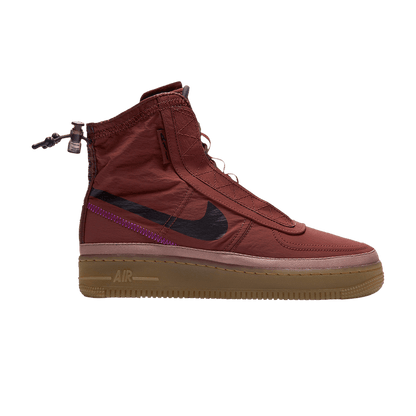 Nike Air Force 1 Shell Burgundy Ash (Women's)