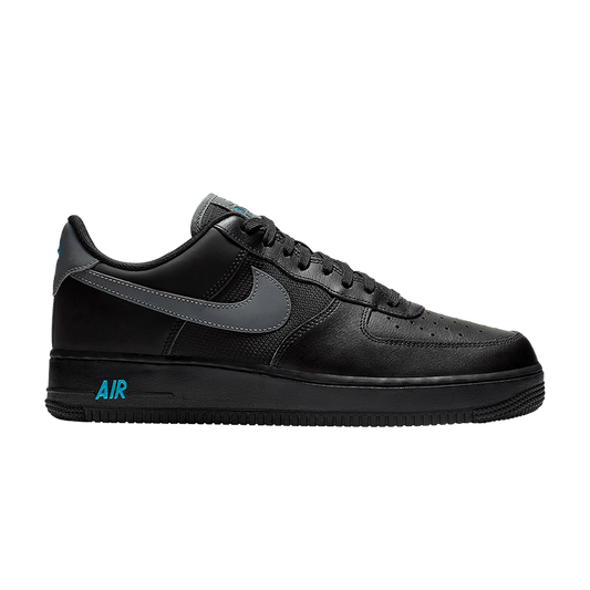 Nike Air Force 1 Low Black Blue Fury Cool Grey
