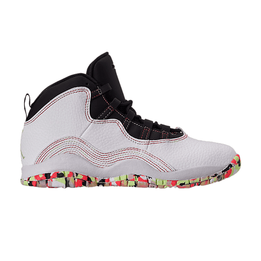 Jordan 10 Retro White Barely Volt Ember Glow (PS)