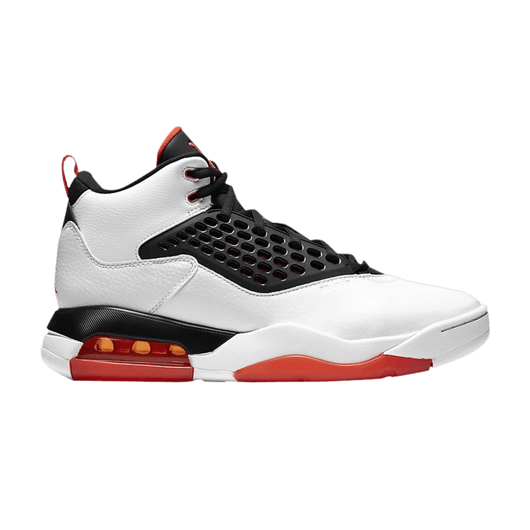 Jordan Maxin 200 White Black Team Orange