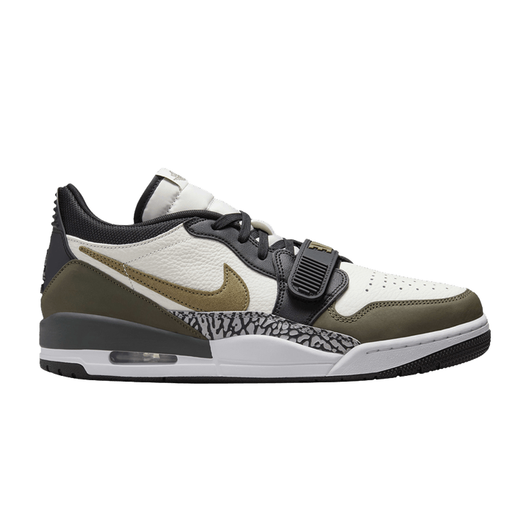 Jordan Legacy 312 Low Sail Black Medium Olive