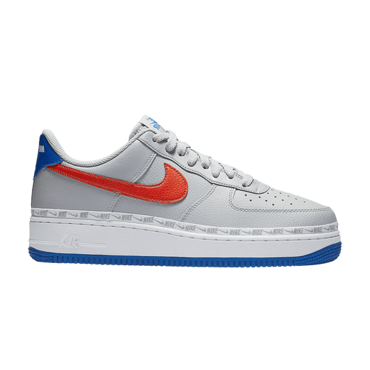 Nike Air Force 1 Low Overbranding Grey Blue Red