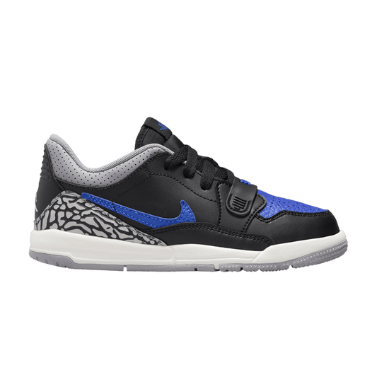 Jordan Legacy 312 Low Black White Cement Grey Game Royal (PS)