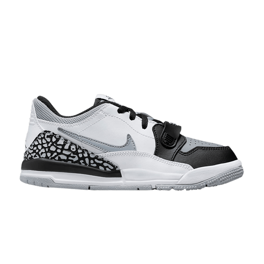 Jordan Legacy 312 Low White Black Wolf Grey (PS)