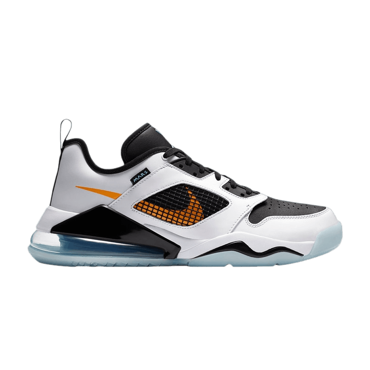 Jordan Mars 270 Low White Black Orange Aqua