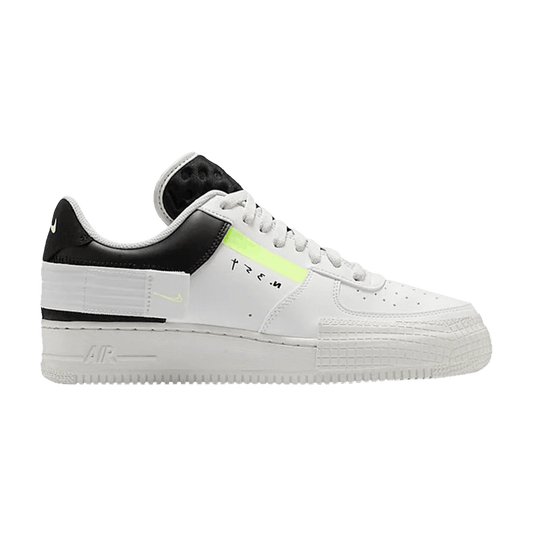 Nike Air Force 1 Low Type White Barely Volt