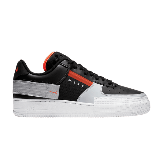 Nike Air Force 1 Type Black Hyper Crimson