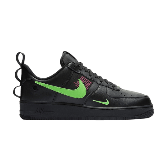 Nike Air Force 1 Low Utility Black Hyper Pink Scream Green