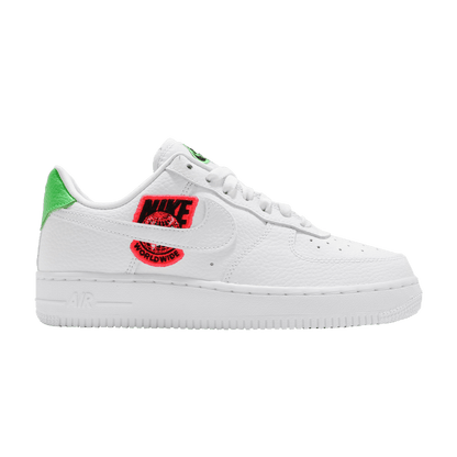 Nike Air Force 1 Low '07 Worldwide Pack Flash Crimson Green Strike (Women's)