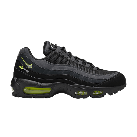 Nike Air Max 95 Retro Logo Black Grey Volt