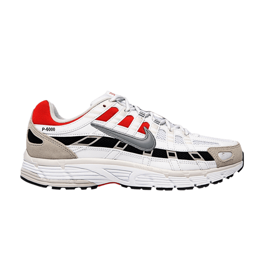 Nike P-6000 White University Red