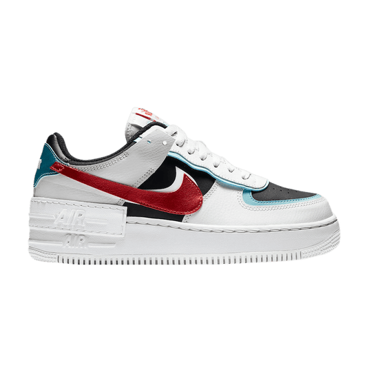 Nike Air Force 1 Low Shadow Bleached Aqua Chile Red (Women's)