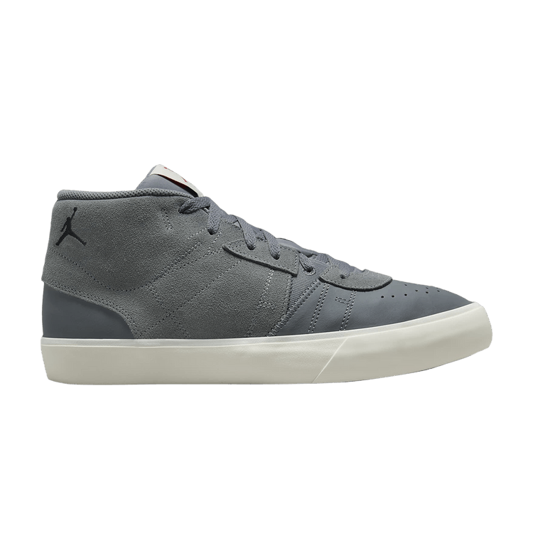 Jordan Series Mid Cool Grey Sail University Red Black