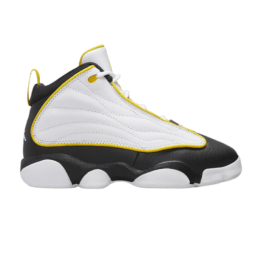 Jordan Pro Strong White Black Tour Yellow (PS)