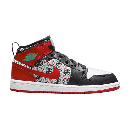 Jordan 1 Mid SE Ugly Christmas Sweater (PS)