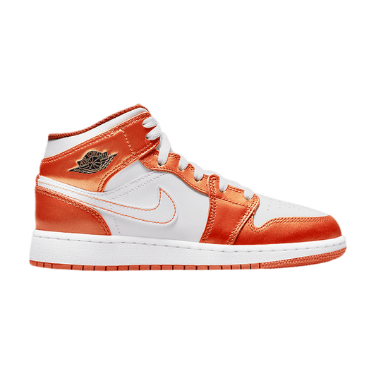 Jordan 1 Mid SE Metallic Electro Orange (PS)