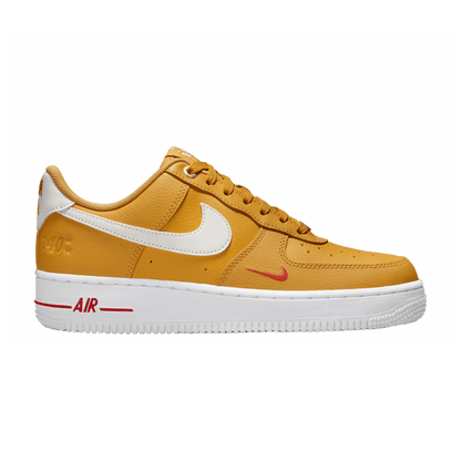 Nike Air Force 1 Low '07 SE 40th Anniversary Yellow Ochre Mini Swoosh (Women's)