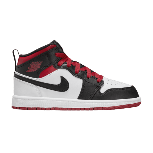Jordan 1 Mid Gym Red Black Toe (PS)