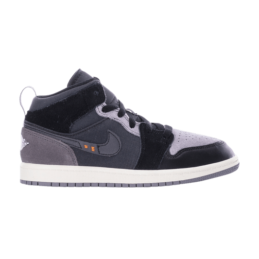 Jordan 1 Mid SE Craft Inside Out Black (PS)