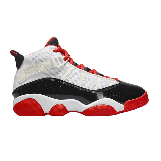 Jordan 6 Rings White Black Sail Team Orange (PS)