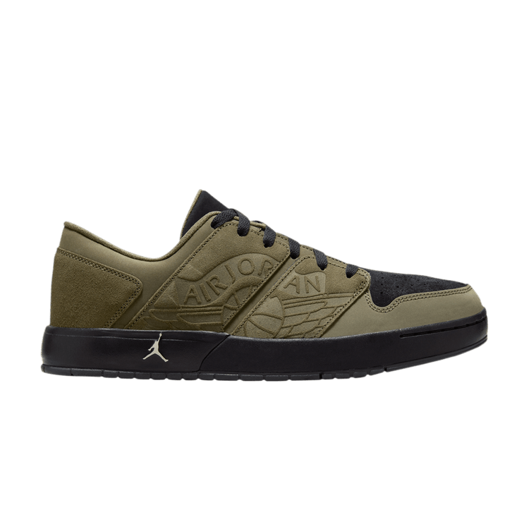 Jordan Nu Retro 1 Low Medium Olive Black