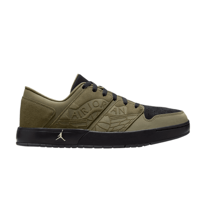 Jordan Nu Retro 1 Low Medium Olive Black