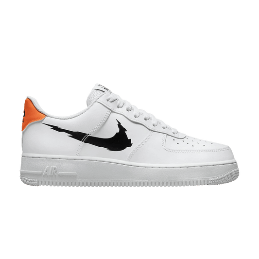 Nike Air Force 1 Low '07 Glitch Swoosh White Orange