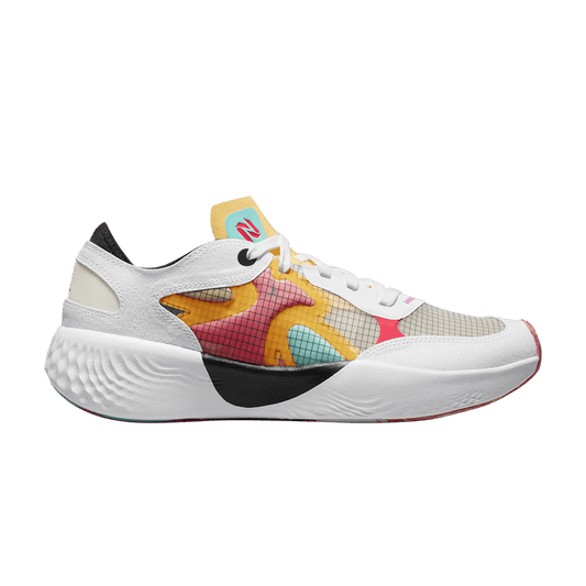 Jordan Delta 3 Nitro Low Luka Doncic White Black Dynamic Turquoise