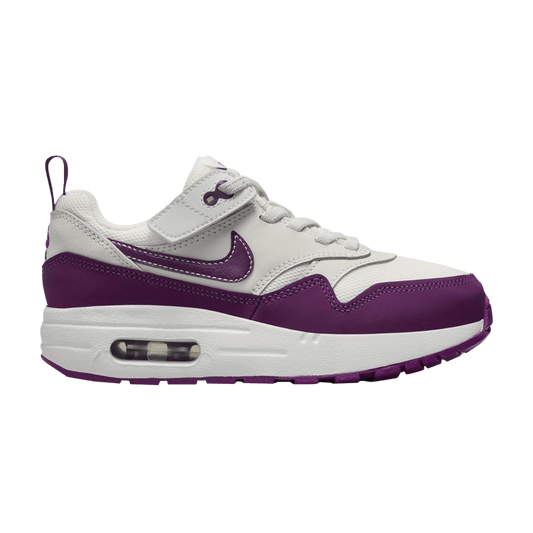 Nike Air Max 1 EasyOn Summit White White Viotech (PS)