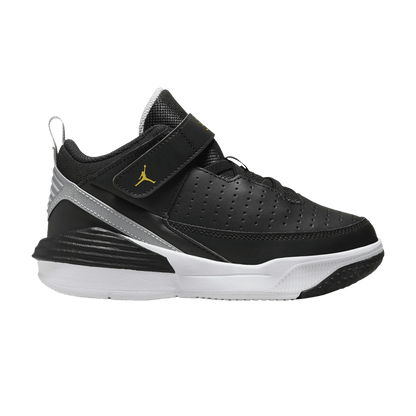Jordan Max Aura 5 Black White Wolf Grey Metallic Gold (PS)