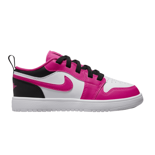 Jordan 1 Low ALT White Black Fierce Pink (PS)