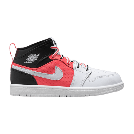 Jordan 1 Mid SE Black Infrared 23 White (PS)