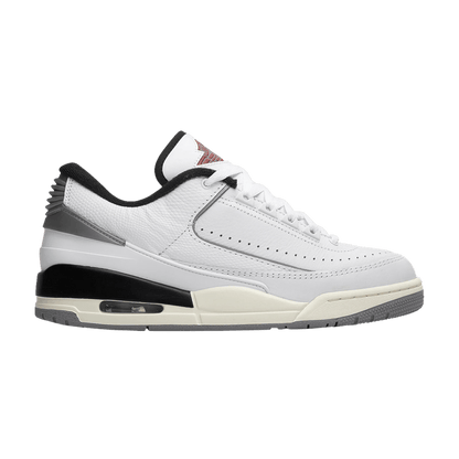 Jordan 2/3 White Black Metallic Silver