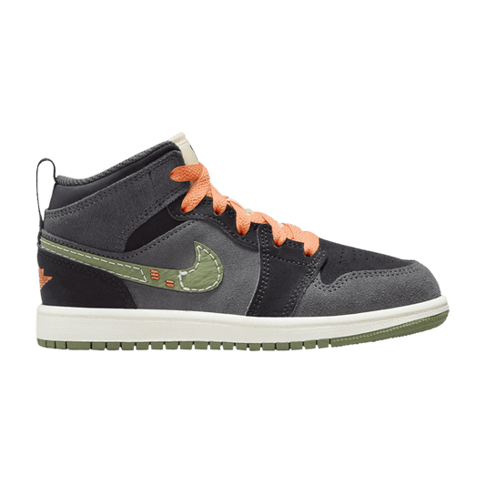 Jordan 1 Mid SE Craft Anthracite Light Olive (PS)