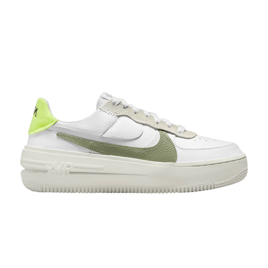 Nike Air Force 1 PLT.AF.ORM White Oil Green (Women's)