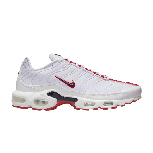 Nike Air Max Plus White University Red