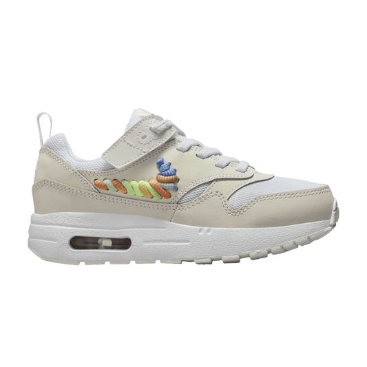 Nike Air Max 1 SE EasyOn White Summit White Terra Blush Multi-Color (PS)