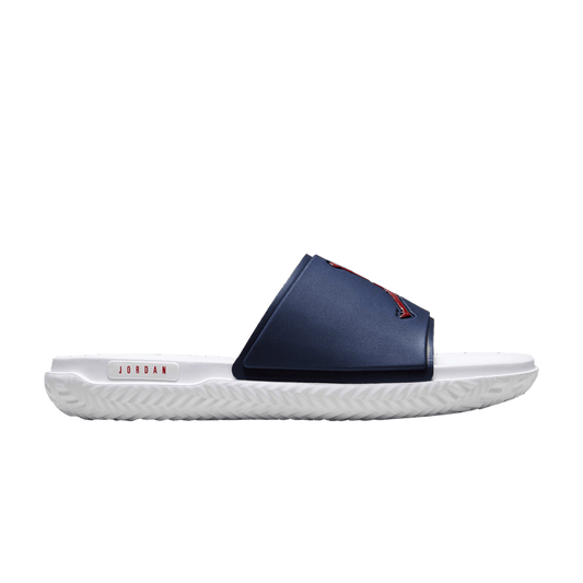 Jordan Jumpman Slide Midnight Navy White Gym Red