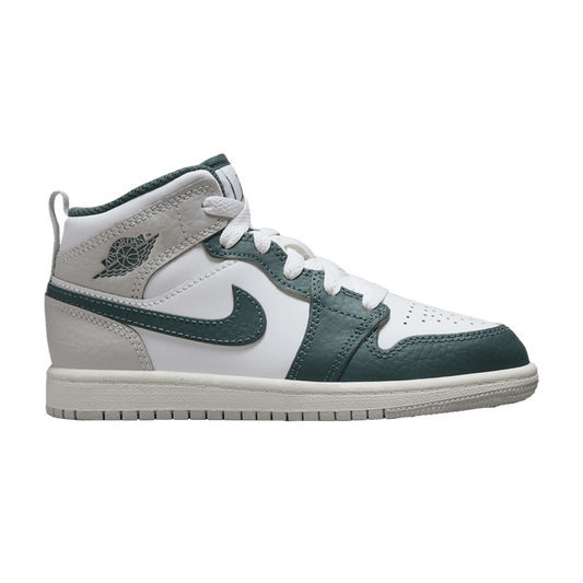 Jordan 1 Mid Oxidized Green (PS)